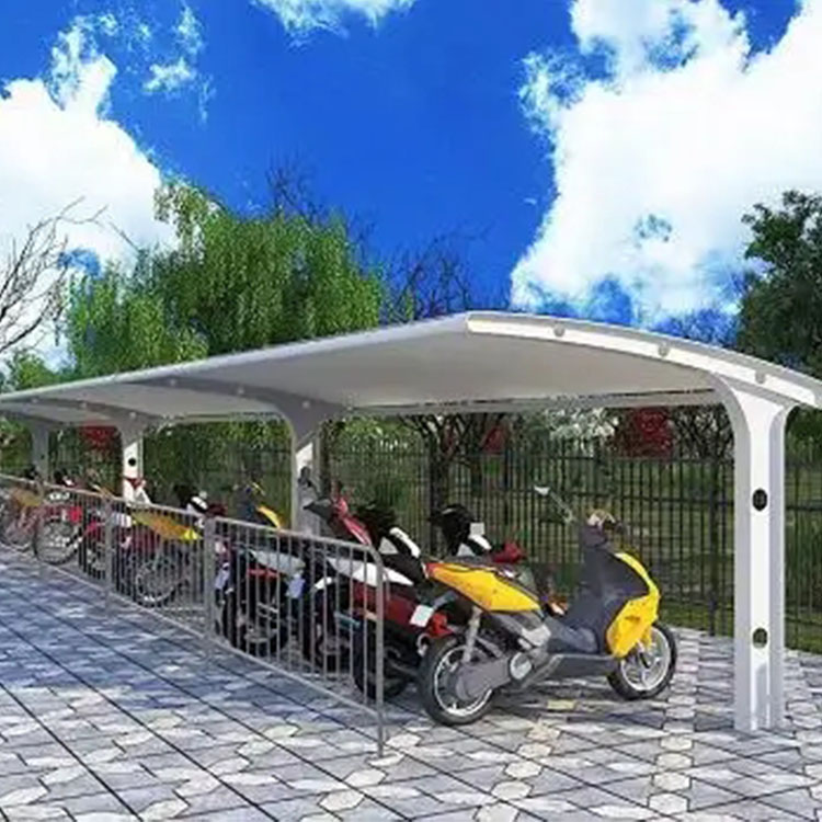 鹰潭膜结构电动车棚